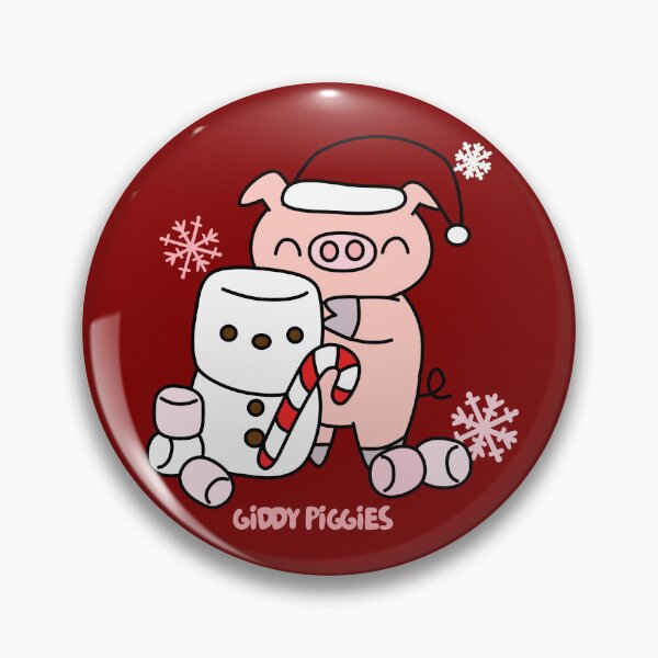 Item preview, Giddy Piggies Love Marshmallow Snowman designed and sold by Giddy Piggies.