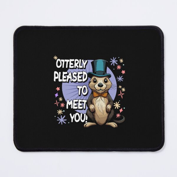 Item preview, Funny Cute Otter Otterly Pleased to Meet You designed and sold by koffmannohe.