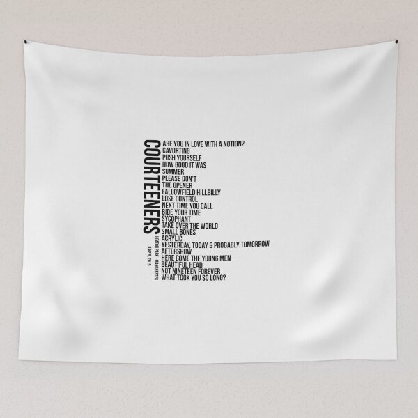 Item preview, Courteeners - Heaton Park Setlist  designed and sold by NedAV.