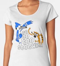 Rigby and Mordecai Women's Premium T-Shirt