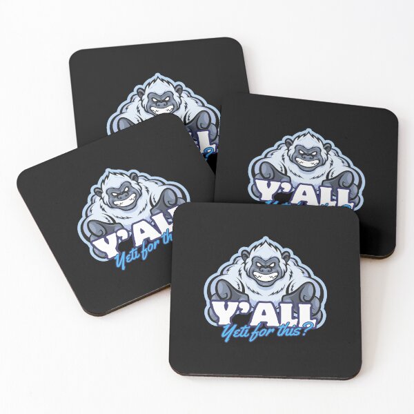Item preview, Y'All Yeti for this? Snowboarding Sasquatch! designed and sold by HROC.