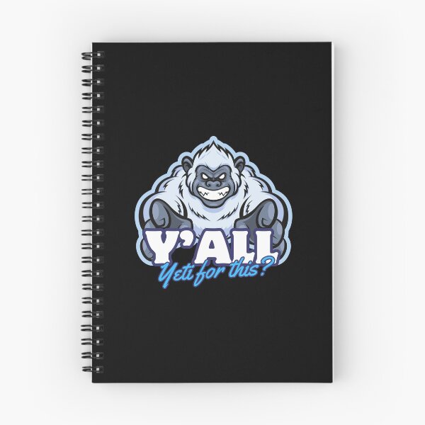 Item preview, Y'All Yeti for this? Snowboarding Sasquatch! designed and sold by HROC.
