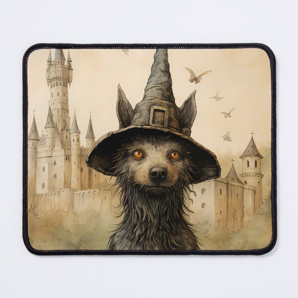 Item preview, Medieval Bestiary Witches Hound Familiar designed and sold by GhostOfSam.