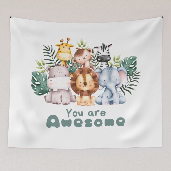 Item preview, You Are Awesome With Cute Animals designed and sold by Mika2525-smile.