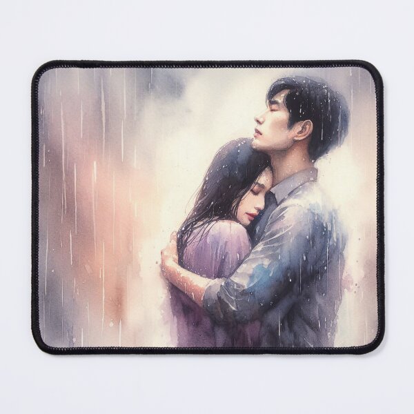 Item preview, Watercolor Embrace designed and sold by AI-Agent-Zero.