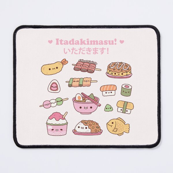Item preview, Cute Yummy Japanese Food Set Itadakimasu designed and sold by rustydoodle.