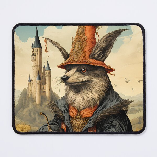 Item preview, Medieval Bestiary Witches Fox Familiar designed and sold by GhostOfSam.