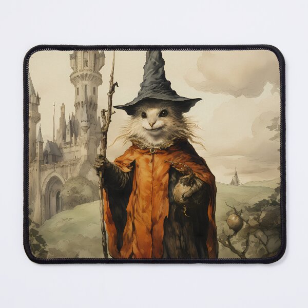 Item preview, Medieval Bestiary Witches Rat Familiar designed and sold by GhostOfSam.