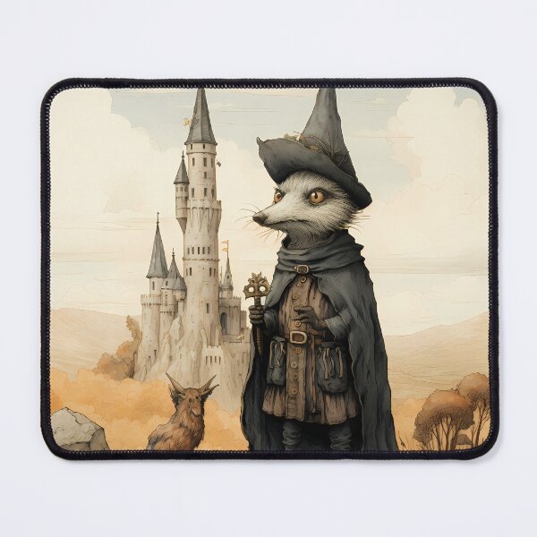 Item preview, Medieval Bestiary Witches Posssum Familiar designed and sold by GhostOfSam.