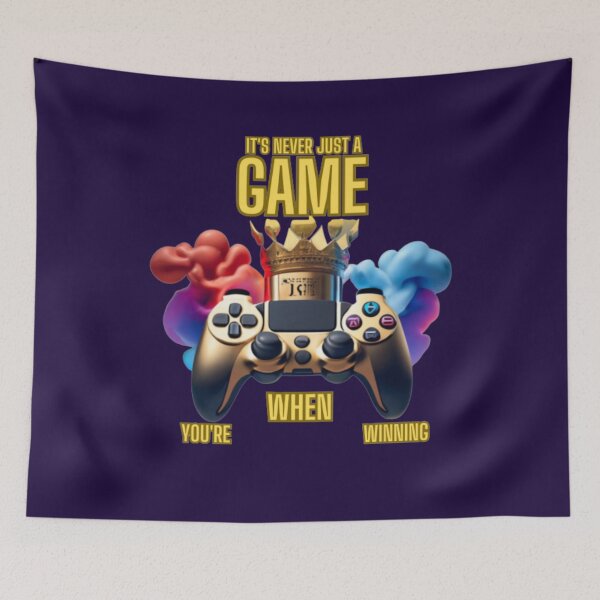 Item preview, It's never just a game, when you're winning designed and sold by CynthiaQueiroz.