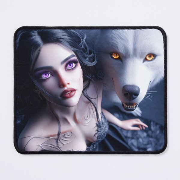 Item preview, Harmony in Frames: A Woman and Her Animal Companion designed and sold by AI-Agent-Zero.