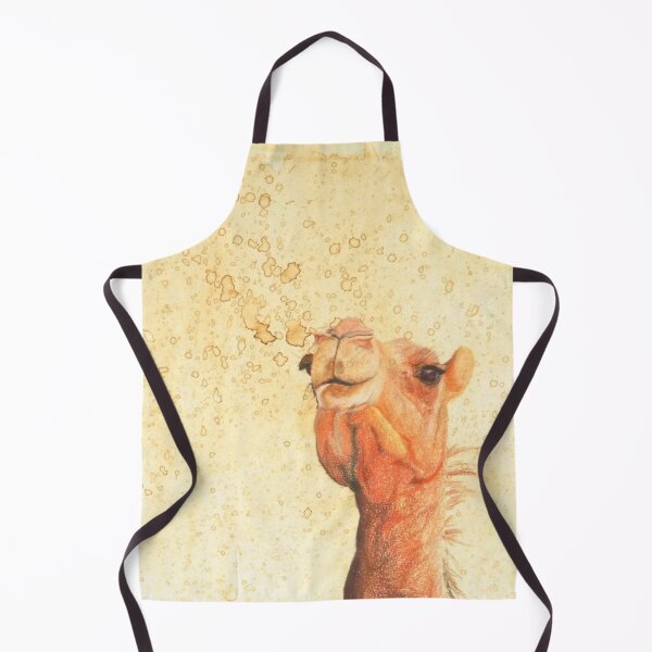 Item preview, Cute Coffee Stain Camel | Watercolor Camel | Hand-drawn Spitting Camel | designed and sold by ScrappinSal.