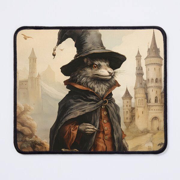 Item preview, Medieval Bestiary Witches Badger Familiar designed and sold by GhostOfSam.