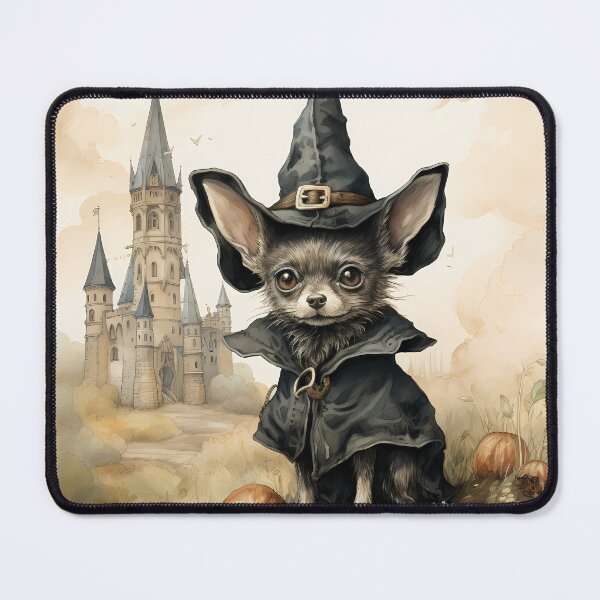 Item preview, Medieval Bestiary Witches Chihuahua Familiar designed and sold by GhostOfSam.