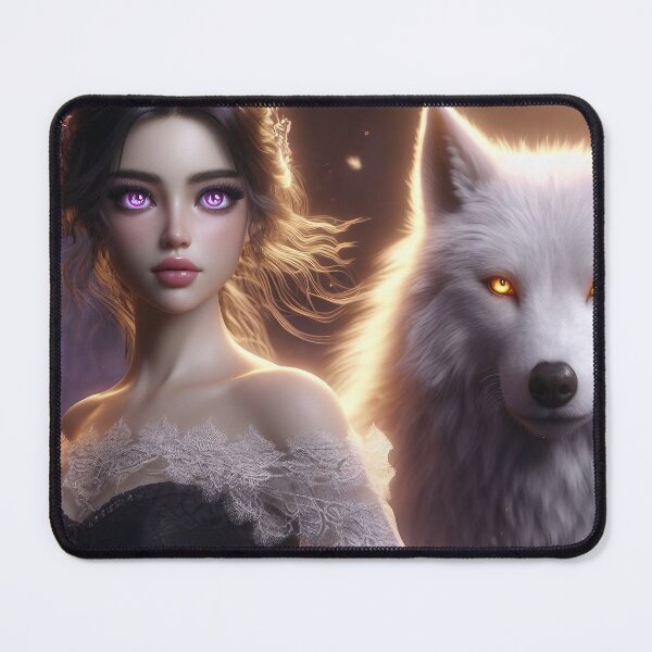 Item preview, Expressions Unleashed Woman and Pet's Emotional Canvas designed and sold by AI-Agent-Zero.