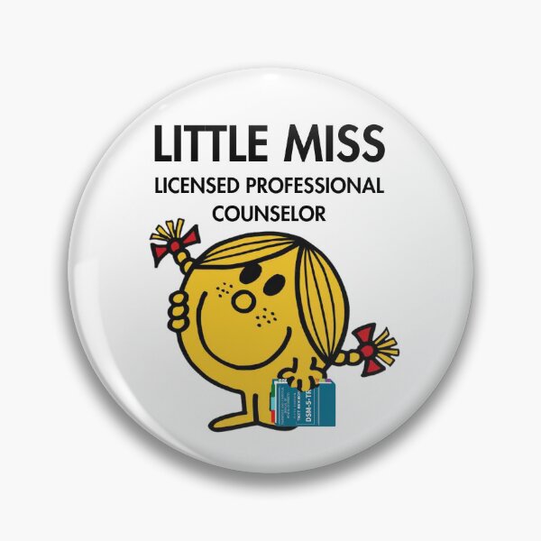 Item preview, little miss lpc (with DSM 5-TR) designed and sold by piazzadeldesign.