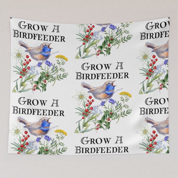 Item preview, Grow A Birdfeeder Colorful Nature Design designed and sold by EarthArtDesigns.