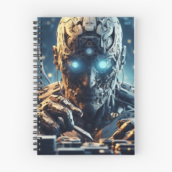 Item preview, Synthetic Symphony: Cybernetic Man in a Futuristic Realm designed and sold by AI-Agent-Zero.
