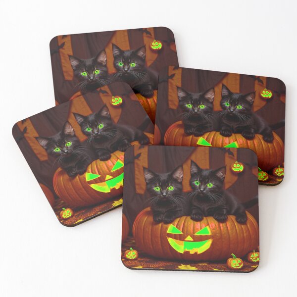 Item preview, Halloween Cats designed and sold by CaroleAnne3.