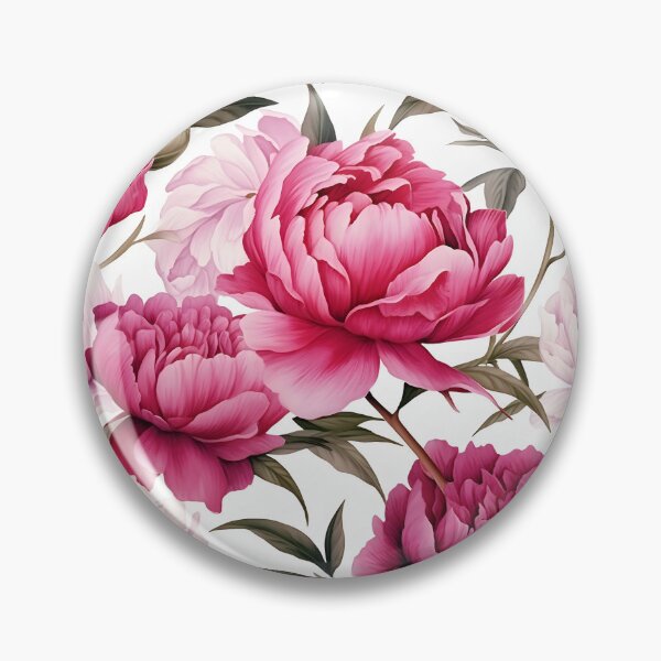 Item preview, Pink Peony Pattern  designed and sold by peachculture.