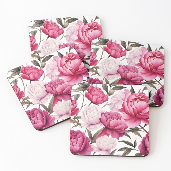Item preview, Pink Peony Pattern  designed and sold by peachculture.