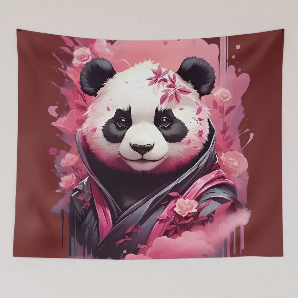 Item preview, Ninja Panda Face: Unleash the Inner Warrior designed and sold by nadeem4design.