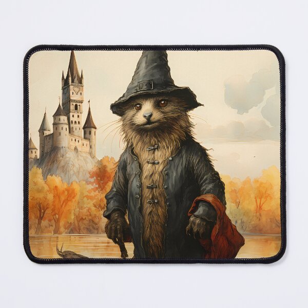 Item preview, Medieval Bestiary Witchy Badger Familiar designed and sold by GhostOfSam.