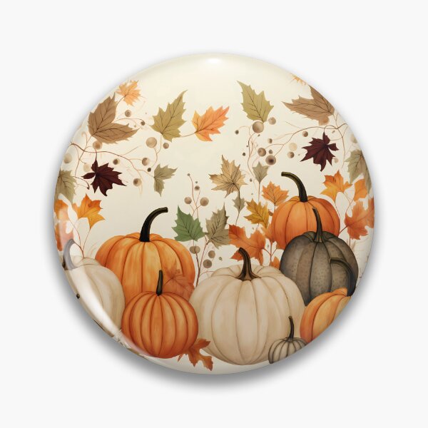 Item preview, Fall Pumpkins designed and sold by TheArtOfLiberty.