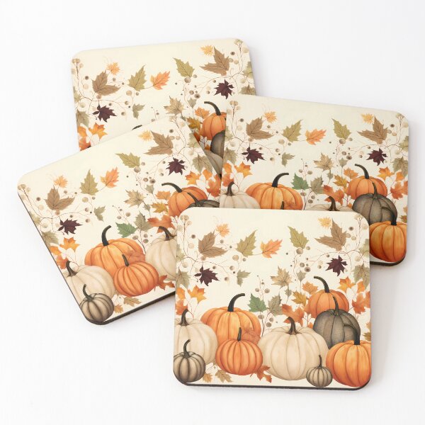 Item preview, Fall Pumpkins designed and sold by TheArtOfLiberty.