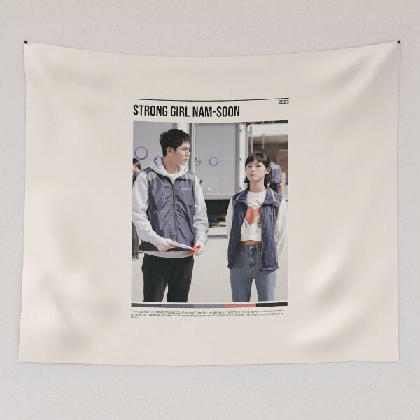 Item preview, Strong Girl Nam-soon, Minimalist kdrama (2023) designed and sold by PinkandP.