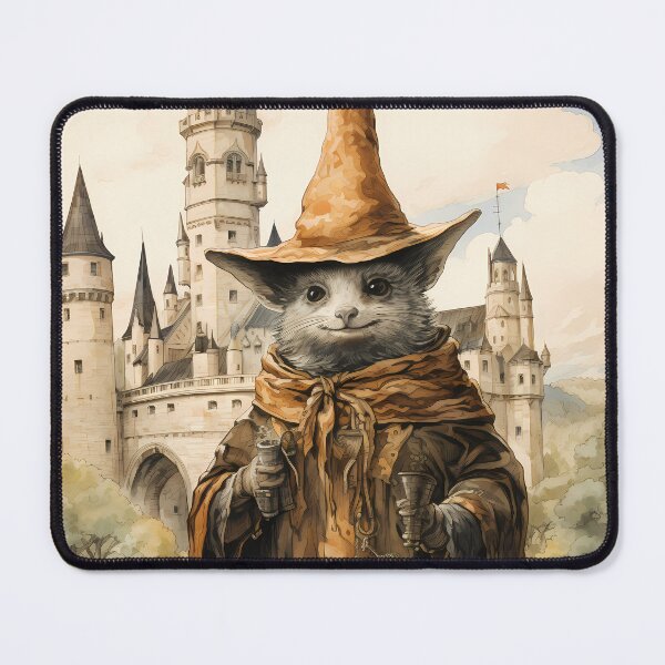 Item preview, Medieval Bestiary Witches Rodent Familiar designed and sold by GhostOfSam.