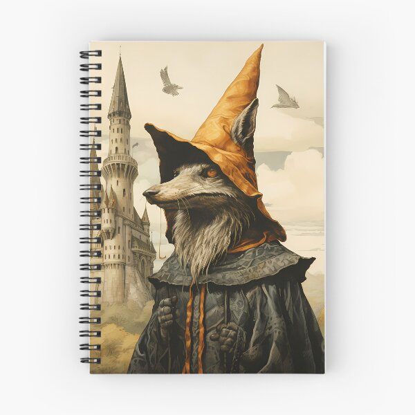Aperçu de l'œuvre Bestiaire Médiéval Sorcières Chien Familier créée et vendue par GhostOfSam.