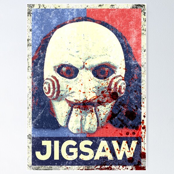 Jigsaw Killer and Puppet Saw - Jogos Mortais (aberto) - Arte em