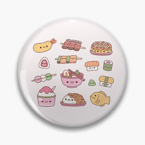 Item preview, Cute Japan Food Set And Pattern designed and sold by rustydoodle.