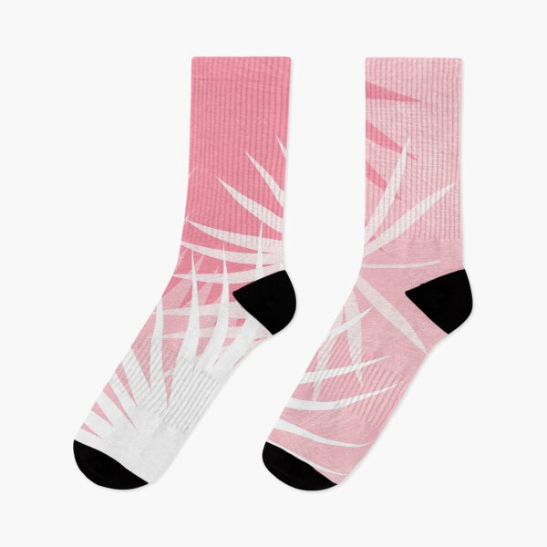 Item preview, Fan Palm Leaves In Pink Modern Botanical designed and sold by Glimmersmith.