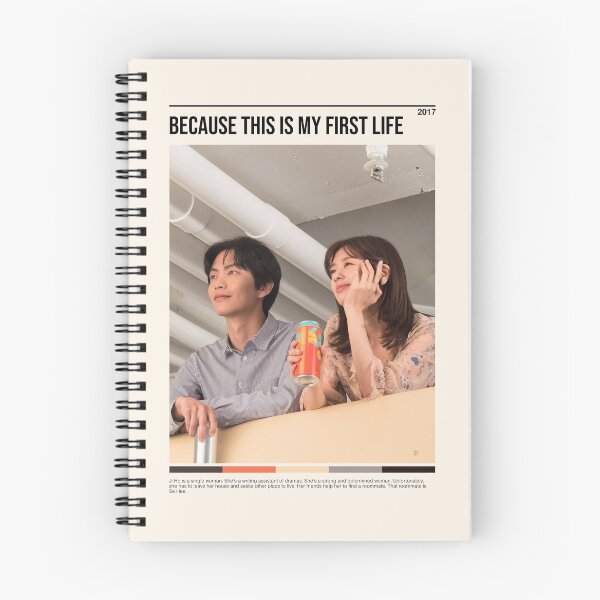 Item preview, Because This Is My First Life, Minimalist Kdrama (2017) designed and sold by PinkandP.