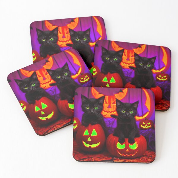 Item preview, Halloween Cats designed and sold by CaroleAnne3.