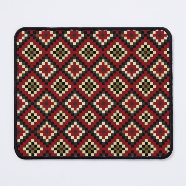 Item preview, Patchwork quilting snake pattern in multicolored squares tp designed and sold by Carlos Gudino.