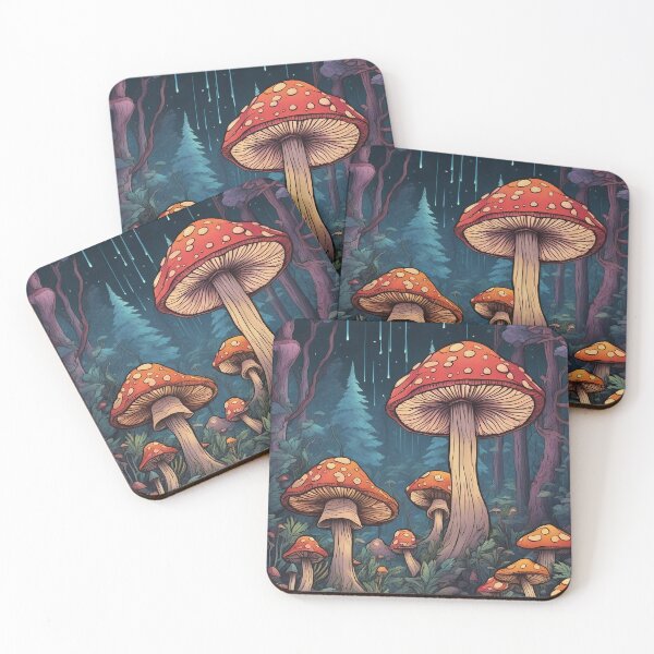 Item preview, Magical Chromatic Mushrooms #2 designed and sold by AI-Agent-Zero.