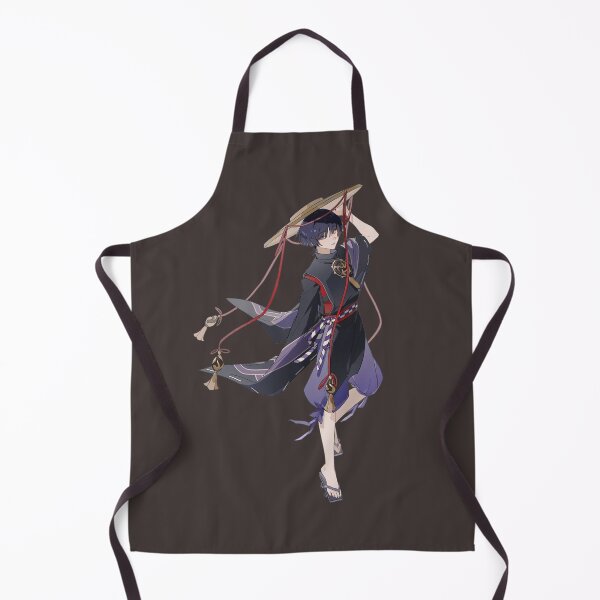 Item preview, Genshin Impact - The Wanderer Black Komono Outfit designed and sold by RussellStudio.