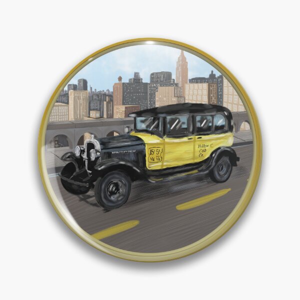 Item preview, Vintage Taxi designed and sold by CerulloDesign.
