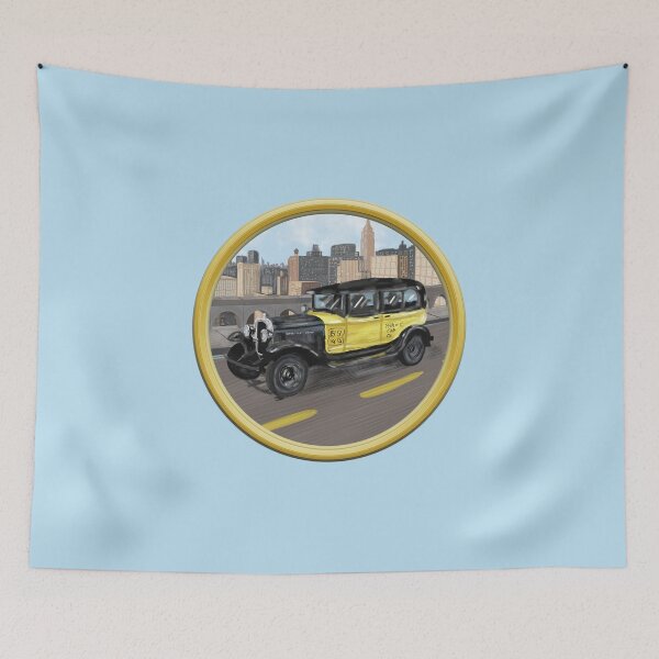 Item preview, Vintage Taxi designed and sold by CerulloDesign.
