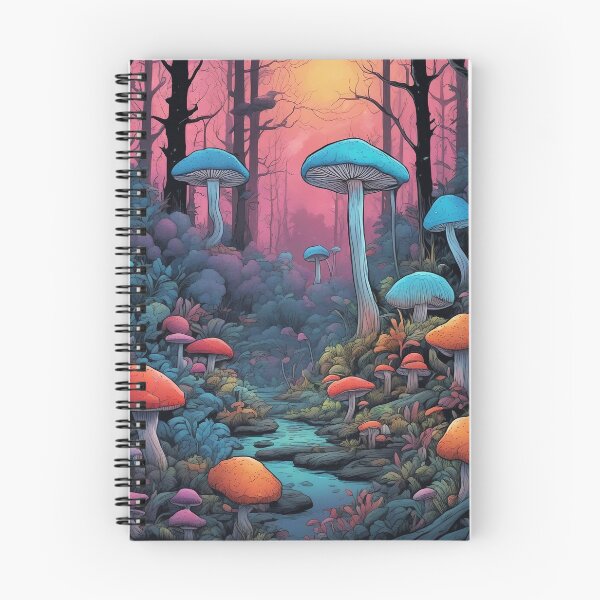 Item preview, Magical Chromatic Mushrooms #8 designed and sold by AI-Agent-Zero.