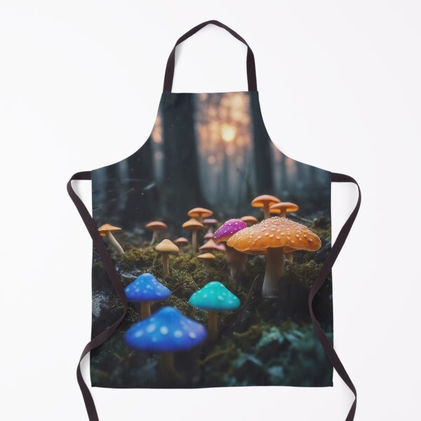 Item preview, Magical Chromatic Mushrooms #9 designed and sold by AI-Agent-Zero.