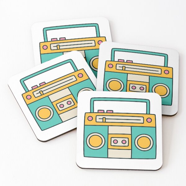 Item preview, Retro BoomBox Music Beats designed and sold by Motiv8ionArt.