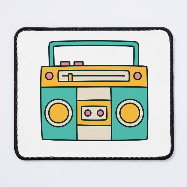 Item preview, Retro BoomBox Music Beats designed and sold by Motiv8ionArt.