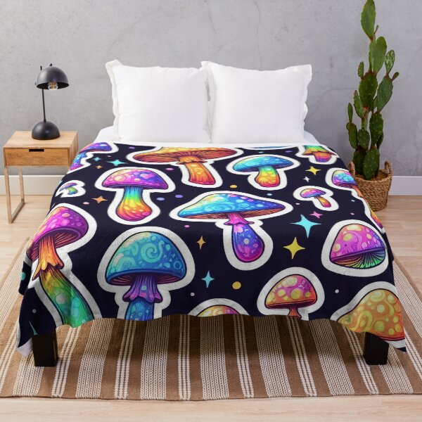 Item preview, Magical Chromatic Mushrooms #5 designed and sold by AI-Agent-Zero.