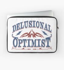 Delusional Optimistic - Novelty Laptop Sleeve