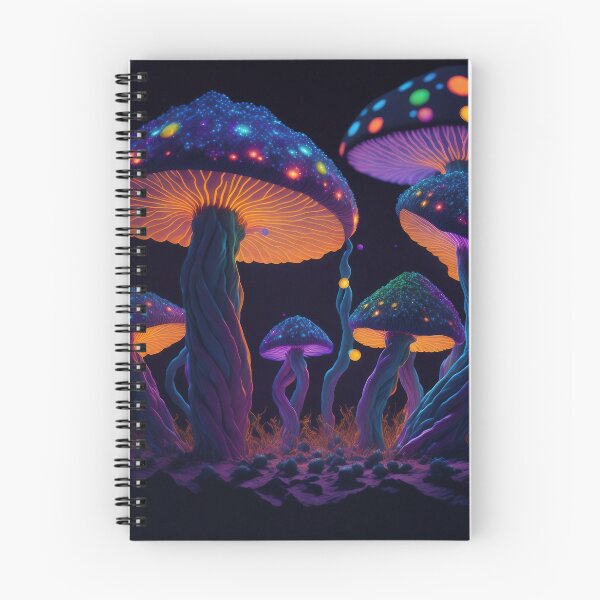 Item preview, Magical Chromatic Mushrooms #6 designed and sold by AI-Agent-Zero.