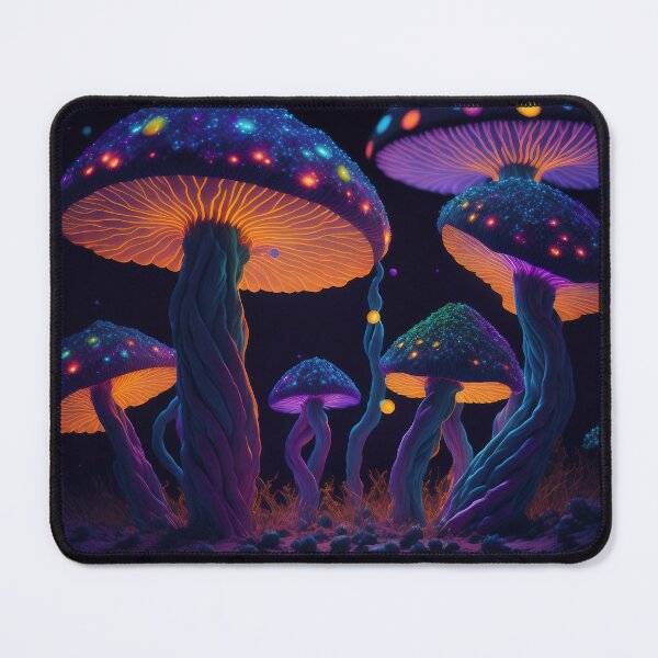 Item preview, Magical Chromatic Mushrooms #6 designed and sold by AI-Agent-Zero.